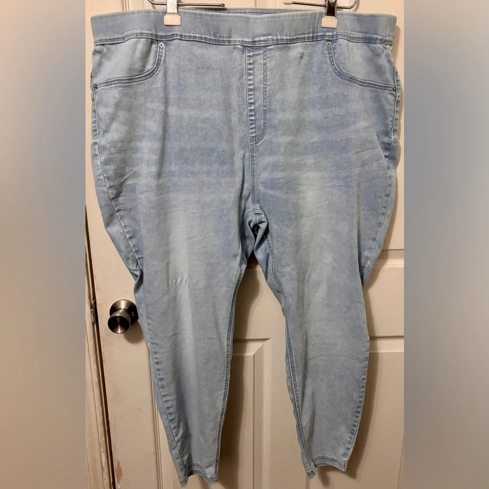 🩵 Terra & Sky 3X Light Blue Jeggings - Picture 6 of 10